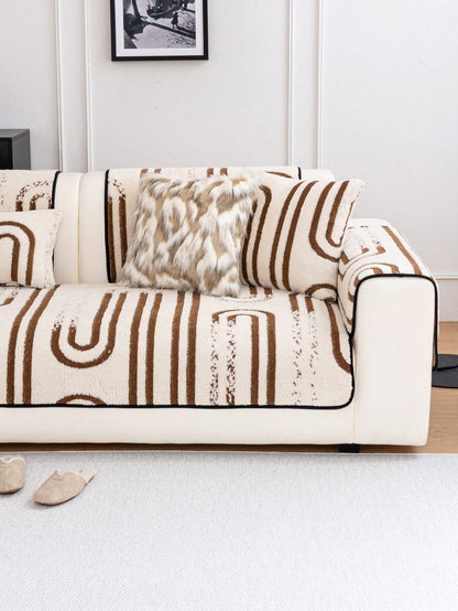 Tail & Timber™ Plush Anti-Scratch Pet Couch Protector