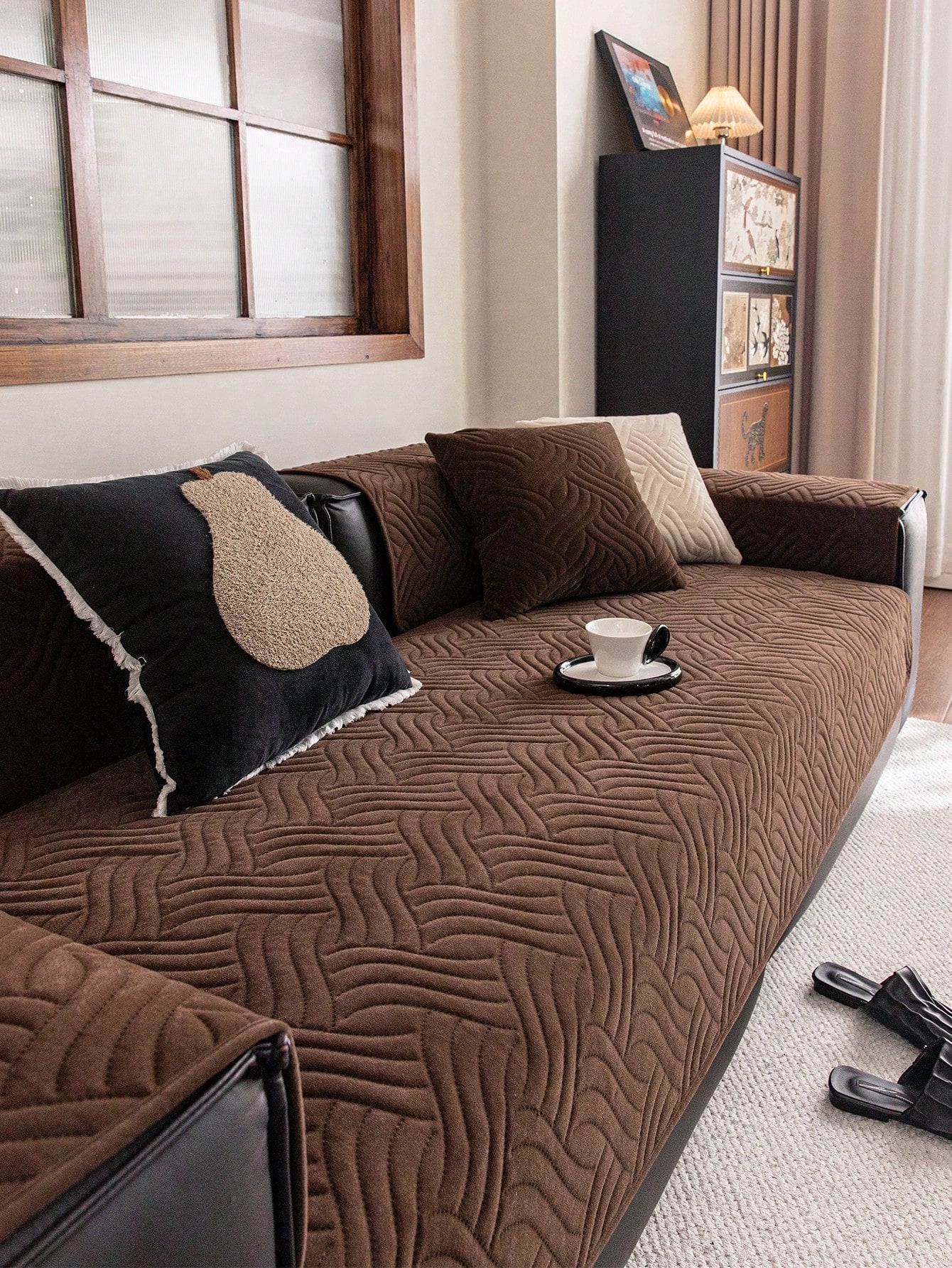 Tail & Timber™ Geometric Waterproof Pet Sofa Protector
