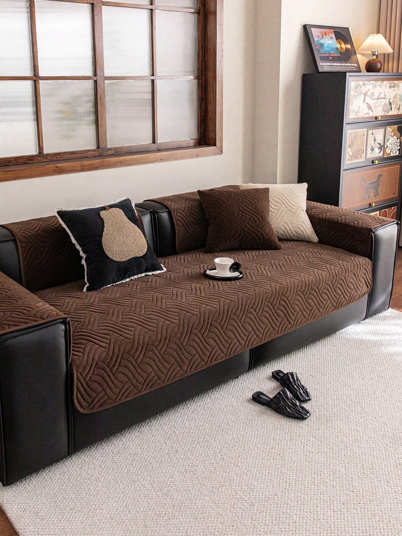 Tail & Timber™ Geometric Waterproof Pet Sofa Protector