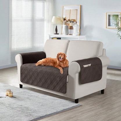 Tail & Timber™ Waterproof Pet Sofa Cover with Side Pocket
