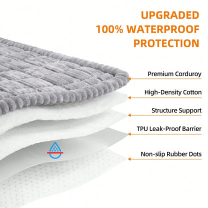 Tail & Timber™ Plush Waterproof Pet Sofa Protector