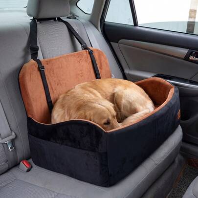 Tail & Timber Spacious Dog Car Booster Seat