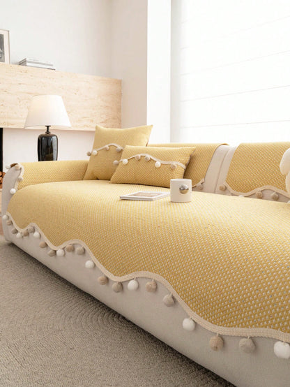 Tail & Timber™ Chenille Anti-Scratch Pet Couch Protector