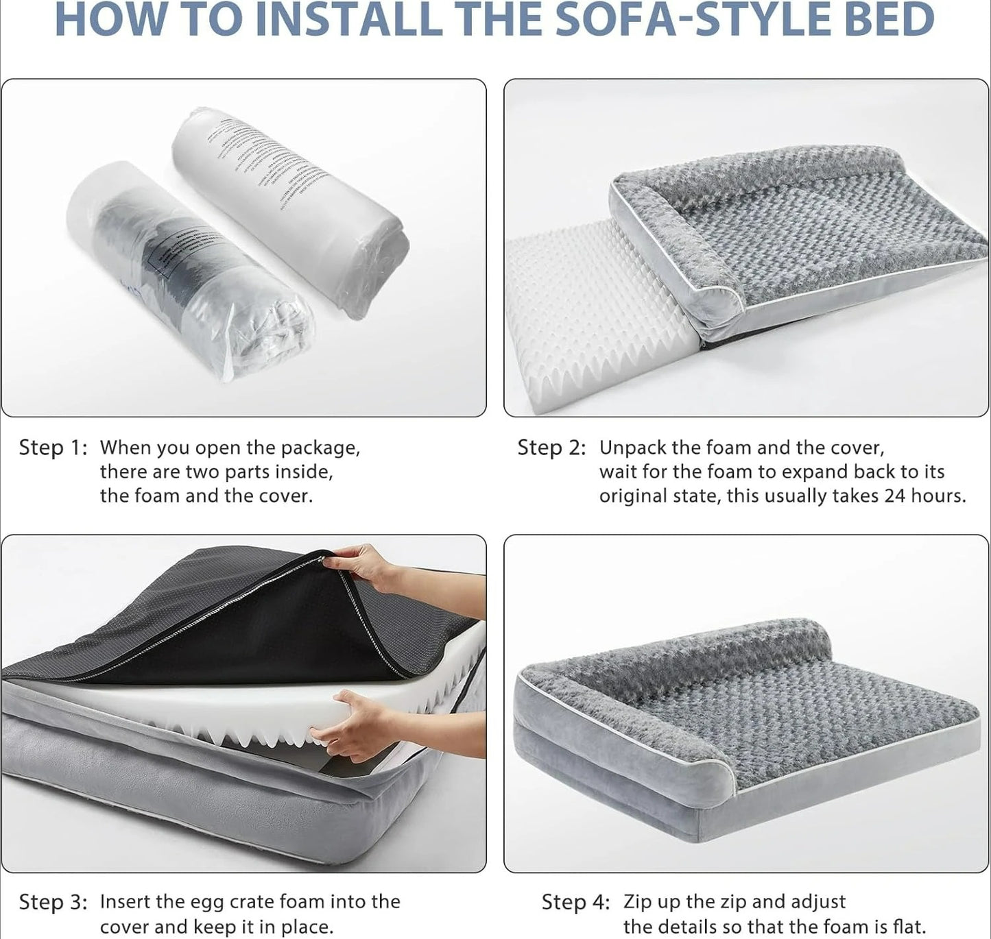 Haven Bolstered Dog Bed