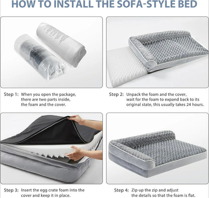 Haven Bolstered Dog Bed
