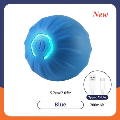 Tail & Timber Interactive Rolling Rope Ball