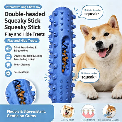 Tail & Timber Squeaky Dental Chew Stick