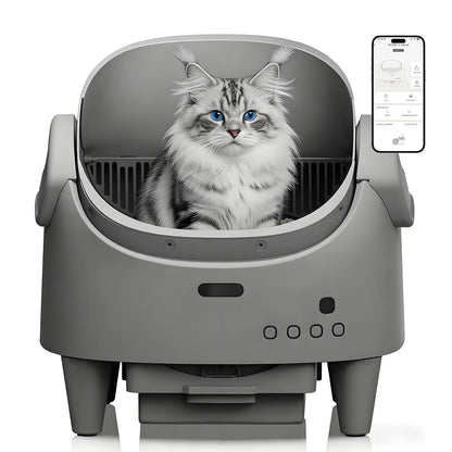 Tail & Timber Smart Open-Top Automatic Cat Litter Box