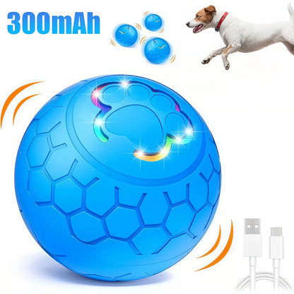 Tail & Timber RGB Interactive Bouncing Dog Ball