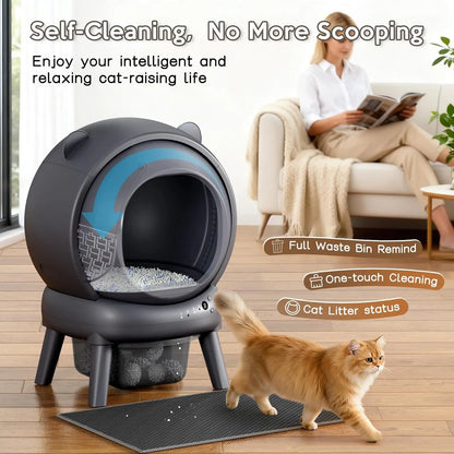 Tail & Timber Automatic Self-Cleaning Cat Litter Box
