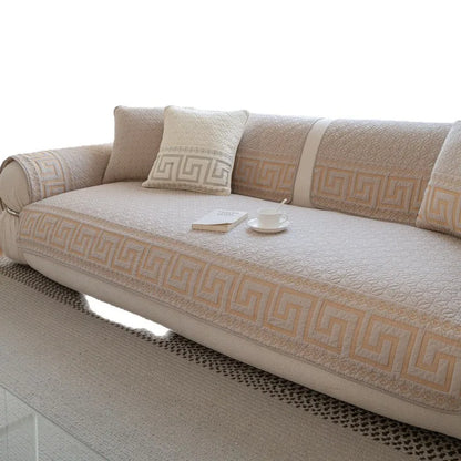 Tail & Timber™ Embroidered Anti-Scratch Pet Couch Protector