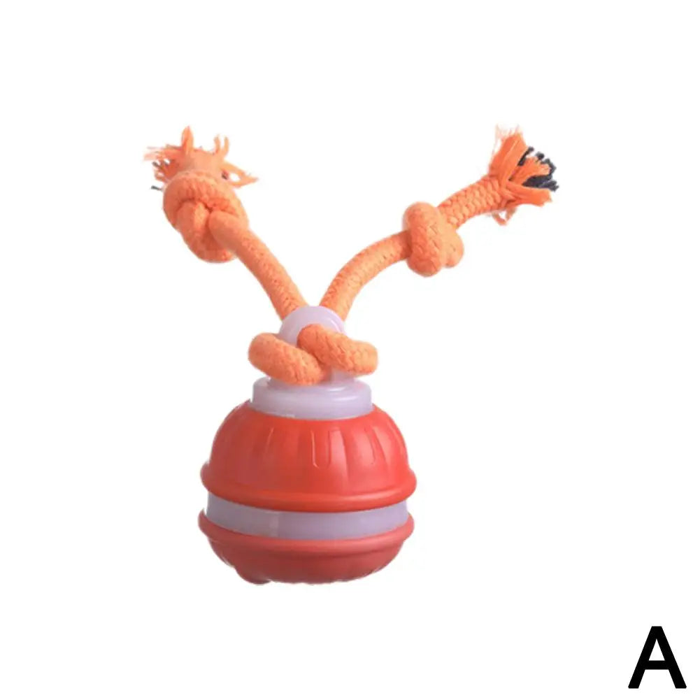 Tail & Timber Interactive Rolling Rope Ball