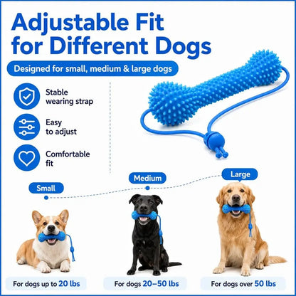 Tail & Timber Textured Dental Chew Toy