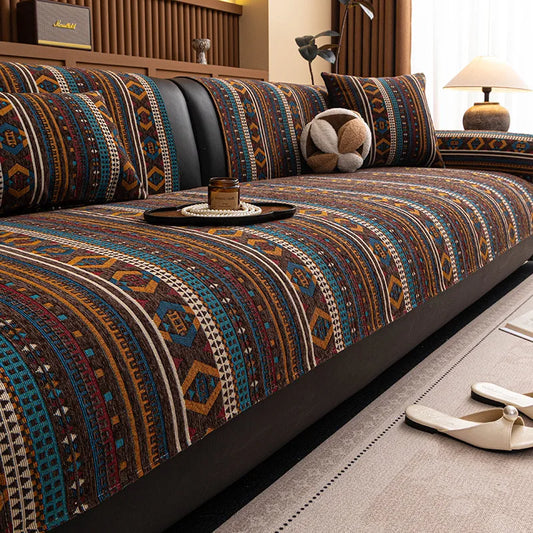 Tail & Timber™ Boho Anti-Scratch Pet Couch Protector