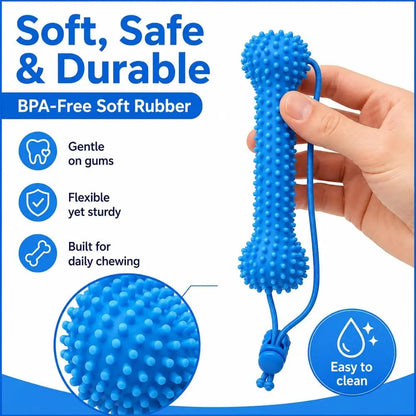 Tail & Timber Textured Dental Chew Toy
