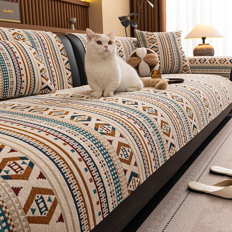 Tail & Timber™ Boho Anti-Scratch Pet Couch Protector