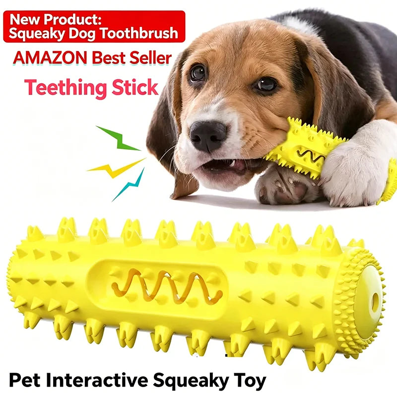 Tail & Timber Squeaky Dental Chew Stick