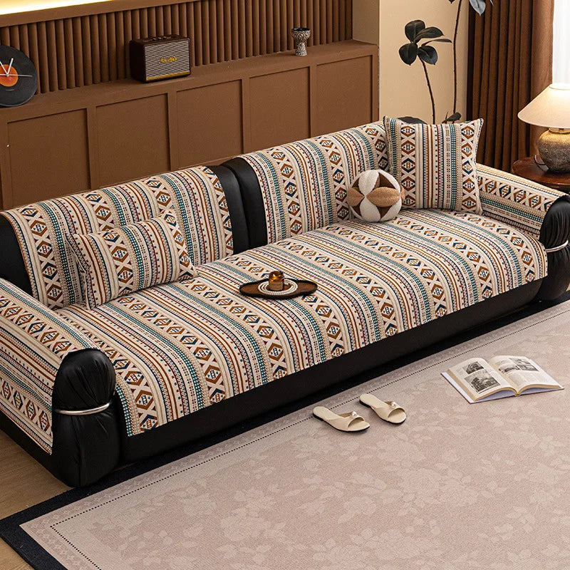 Tail & Timber™ Boho Anti-Scratch Pet Couch Protector