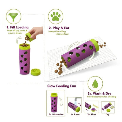 Paw Puzzle Slow Feeder & Treat Toy