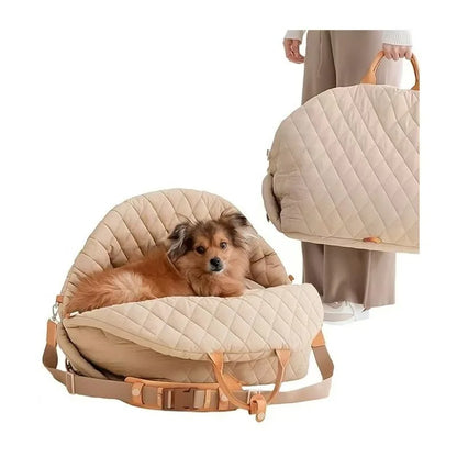 3-in-1 Travel Dog Car Seat & Carrier Bed