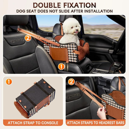 Center Console Pet Booster Car Seat