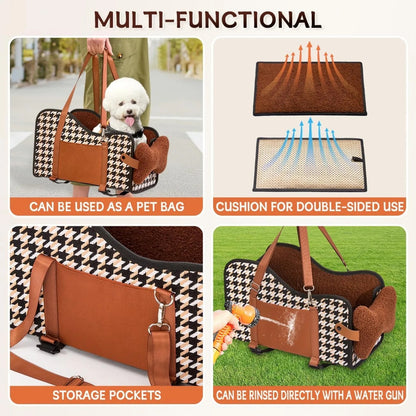 Center Console Pet Booster Car Seat