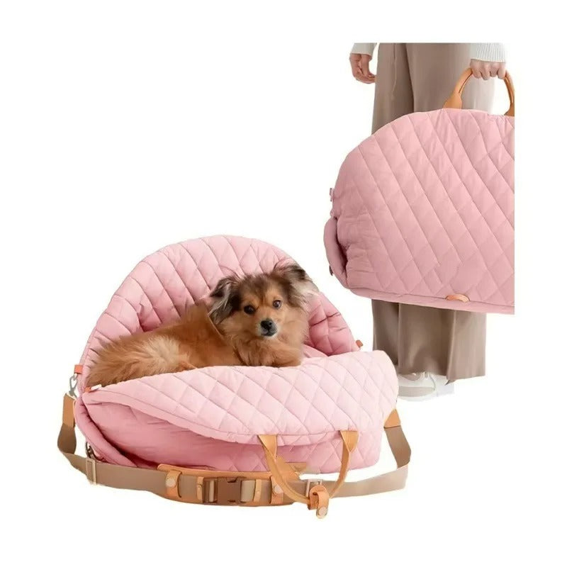 3-in-1 Travel Dog Car Seat & Carrier Bed
