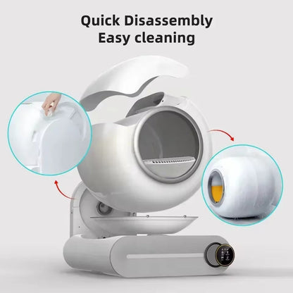 Tail & Timber™ Smart Self-Cleaning Cat Litter Box