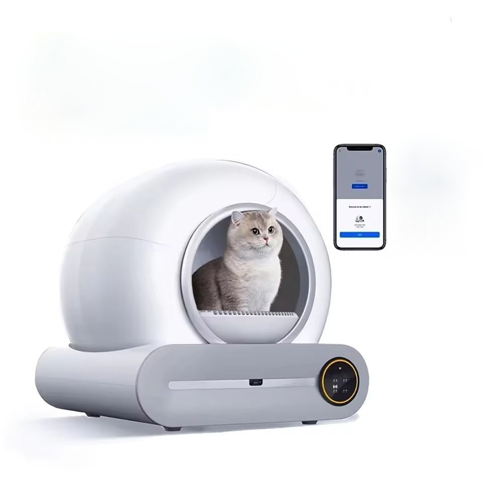 Tail & Timber™ Smart Self-Cleaning Cat Litter Box