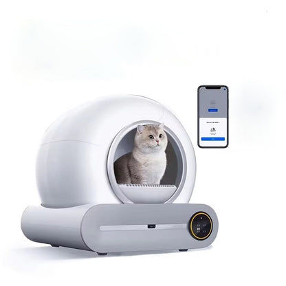 Tail & Timber™ Smart Self-Cleaning Cat Litter Box