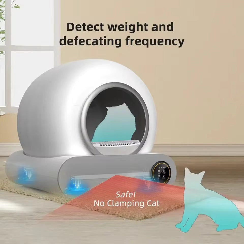 Tail & Timber™ Smart Self-Cleaning Cat Litter Box