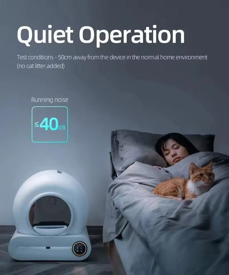Tail & Timber™ Smart Self-Cleaning Cat Litter Box