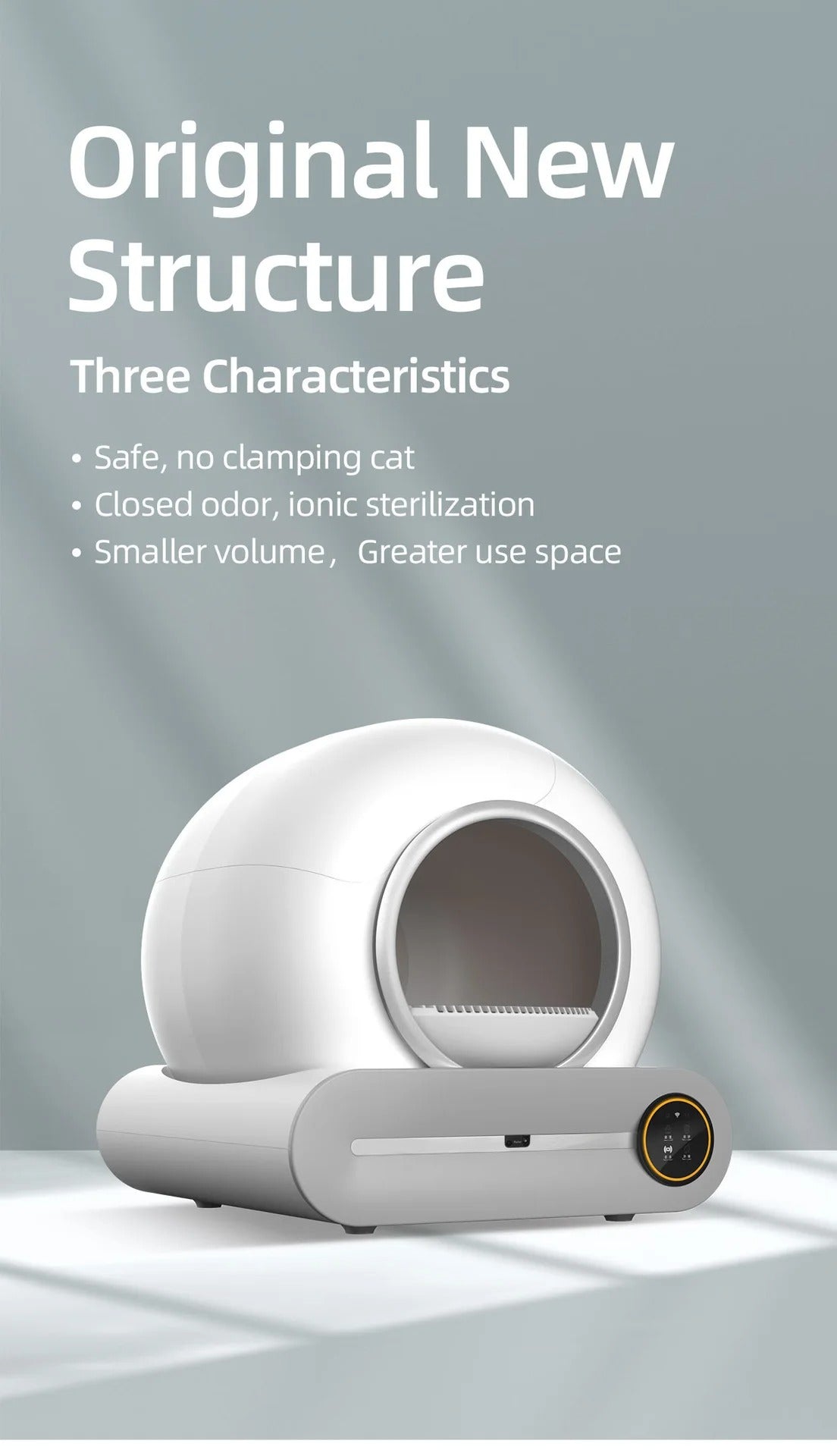 Tail & Timber™ Smart Self-Cleaning Cat Litter Box